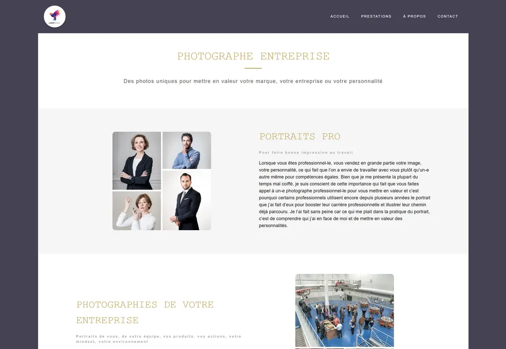 site de photographe valence
